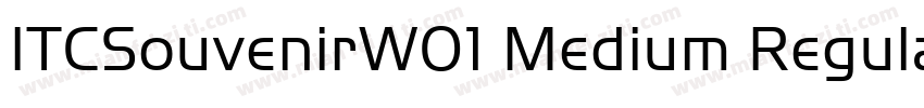ITCSouvenirW01 Medium Regular字体转换